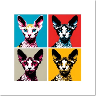 Cornish Rex Pop Art - Cat Lovers Posters and Art